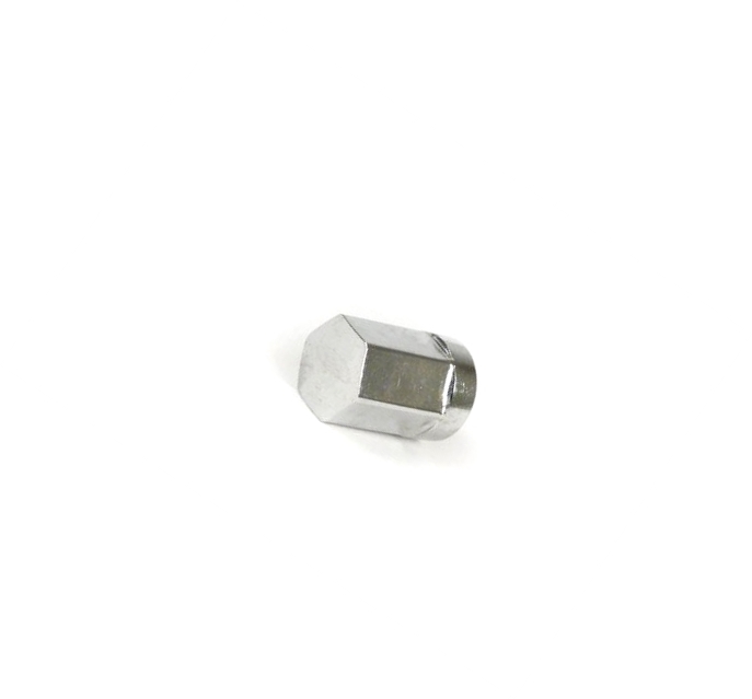 Nut M 8x1,25 mm, hexagonal, galvanized, Key : 12mm, h: 19,3mm, for SIP tubeless rim .