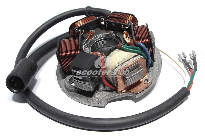 Stator assembly with 3 wires for Vespa PK 50 - 125 XL-FL