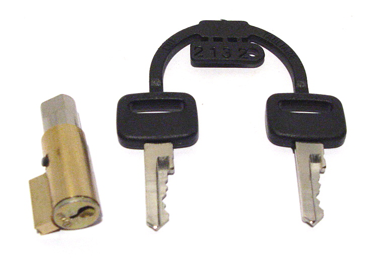 Locks ZADI steering lock, l 39mm, metal, upper collar: 4mm, rear: 8mm for Vespa V50, GT, Sprint, Rally, PE