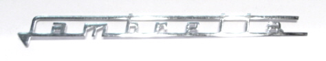 Σήμα ποδιάς Lambretta λεπτό (125 LI -150LI S -TV), code C157