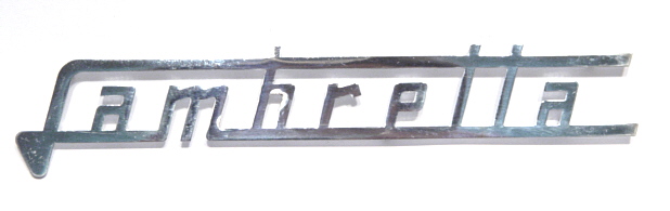 Σήμα ποδιάς Lambretta φαρδύ (125 S-150-200SX). Code C178