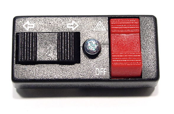 Indicator switch with alarm switch