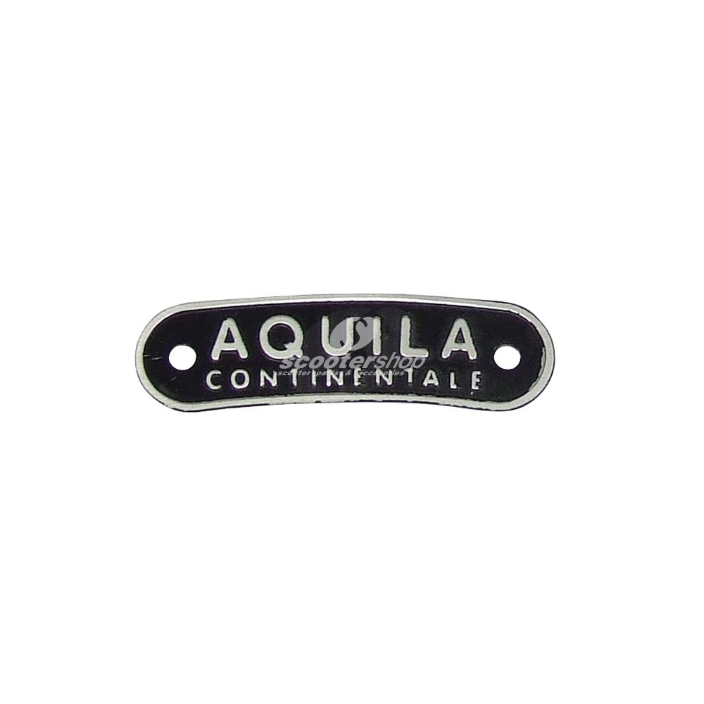 Σήμα σέλας AQUILA , 63.5 x 17 , τοποθετείται με 2 πιρτσίνια με απόσταση 51 mm