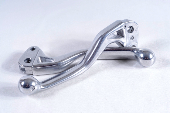 Alluminium levers pair for Vespa PK ( for models with plastric levers)