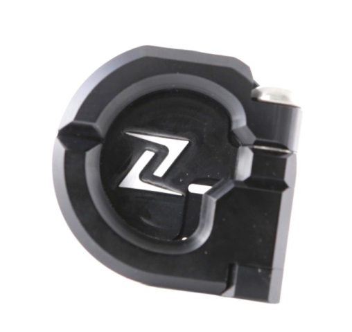 Luggage Hook black Zelioni, alluminium for Vespa S, GTS, GTS Super, GTV, GT 60, GT, HPE, GT L 50-300cc