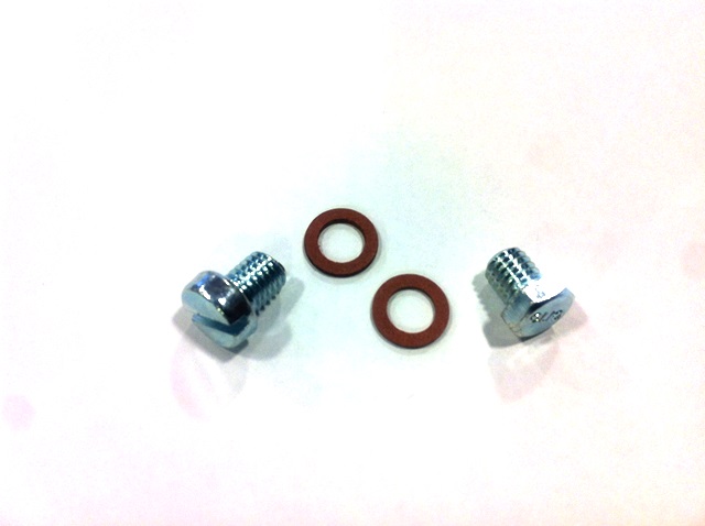 Screw oil kit including sealing ring for Vespa after 1978, Vespa Px, Pe, Cosa, T5