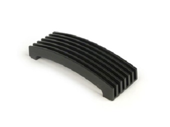 Grill F.A Italia horncover, for Vespa PX80-125-150-200E after 1998. 110x42mm, black