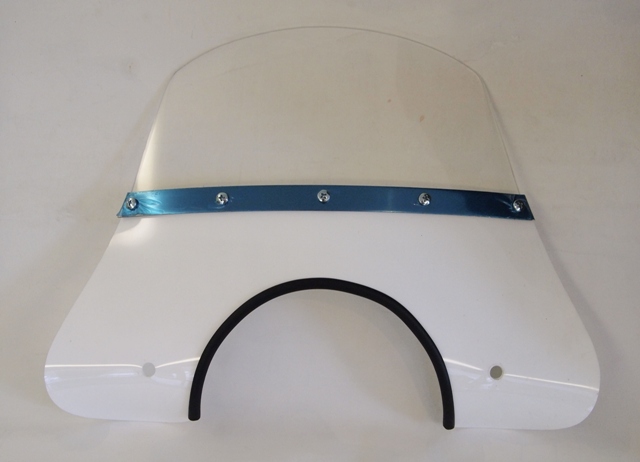 Flyscreen small white for Vespa PE - PX - Sprint Veloce - Rally