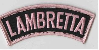 Ραφτό ροζ Lambretta.Ιδανικό για δώρο !!!