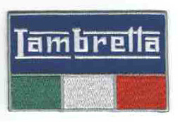 Patch Lambretta Italian Flag
