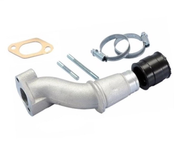 Intake Manifold POLINI for CP 24/PHBL 24, for Vespa 50-125, PV, ET3 2-hole, disc valve, rubber connection